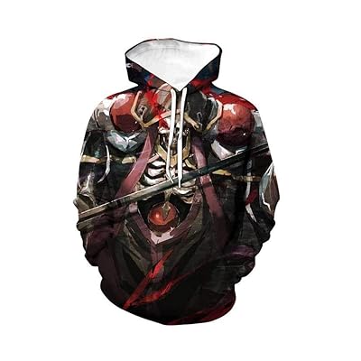 Buy Anime Ainz Ooal Gown Cosplay Hoodie Online Morocco Ubuy