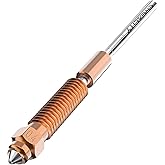 CREALITY K1C Nozzle 0.4mm 1Pc Unicorn Quick-Swap Ender 3 V3 Nozzle with Titanium Alloy Heatbreak Support High Flow Printing C