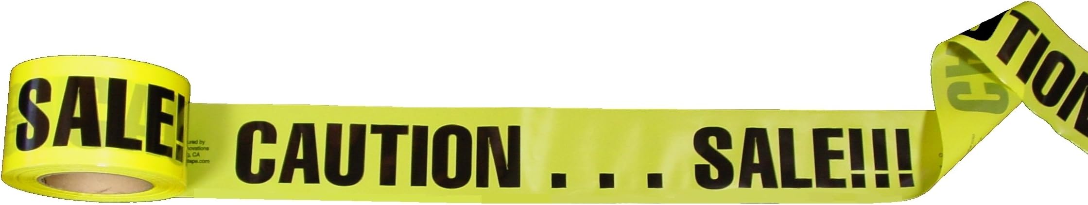 Sale Tape - CAUTION...SALE!!! - 500 Feet!