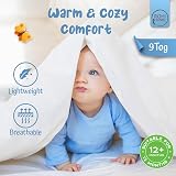 Rohi 9 Tog Cot Bed Duvet Microfibre Anti Allergy Lightweight Baby Quilt 120x150 view 2