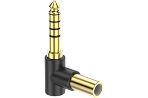SinLoon 4.4mm to 3.5mm TRS Headphone Audio Adapter, Balanced Male to Stereo Female, HiFi Gold Plated Plug, Converter for Walk