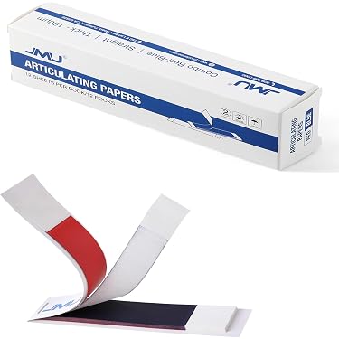 Crosstex TPTH Articulating Paper Thick 0031″ (79 Microns) – 144 Sheets Per Box, 3 Boxes Total