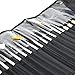 Queentools 20pcs Nail Art Tools/Brushes Dotting Pens Marbling Detailing Painting Striping Tools for Nail Art & Facial Detailed Painting with Roll-Up Pouch