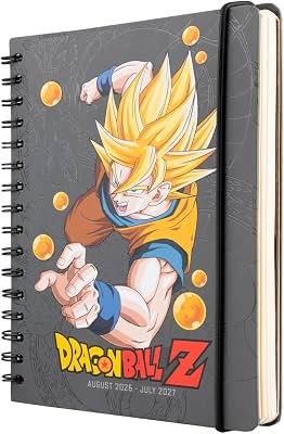 Dragon Ball 2026 Semana de Calendário 2027 Visualização
