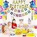 Super-Size Birthday Party Decorations Supplies All-in-One Pack with Foil Balloons, Happy Birthday Balloons, Happy Birthday Banners by Gifts2U