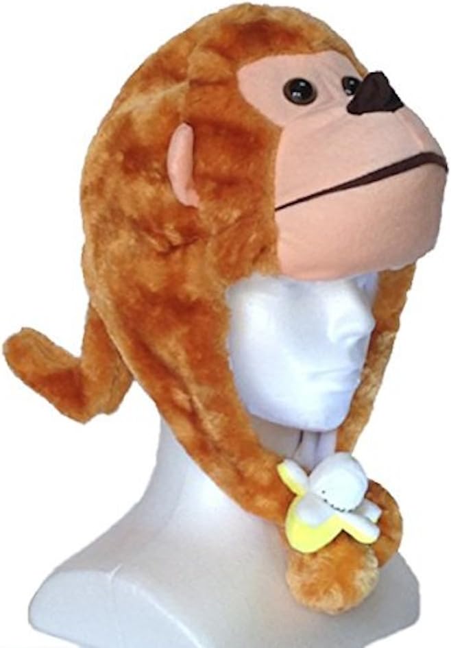 動物キャップ おサルかぶりもの コスチューム用小物 51cm 54cm コスプレ 仮装 通販 Amazon