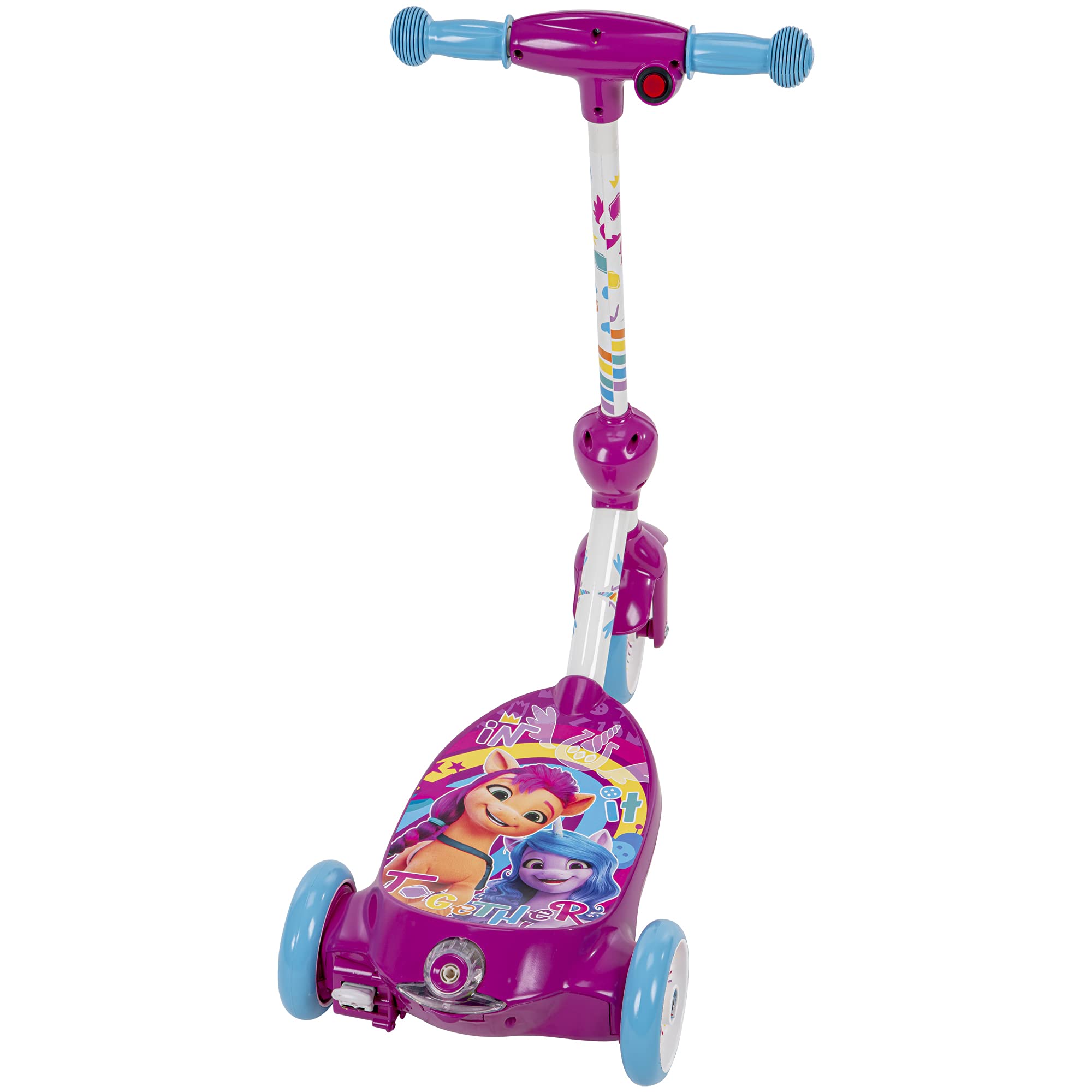 Huffy Battery Powered Ride On Bubble Scooter for Kids, Multiple Styles and Color Options Available, Charger Included, Bubbles Included, Ages 3 to 5 Years Old, 2.0 MPH