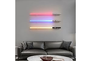 BYTOTU Light Saber Wall Mount Holder-Lightsaber Wall Mount-Light Saber Mount for Wall-Lightsaber Stand-Lightsaber Holder Wall Mount-Lightsaber Placement Display-(Swords Not Included)