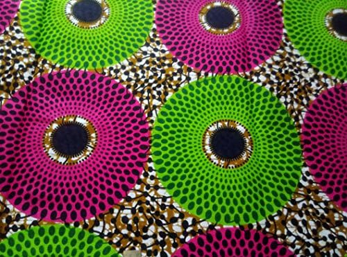 African Fabrics Block Wax Print Cotton FABRICS FOR CRAFT MAKING DRESSES ,SHIRTKitenge/Pagnes/SOLD BY YARD