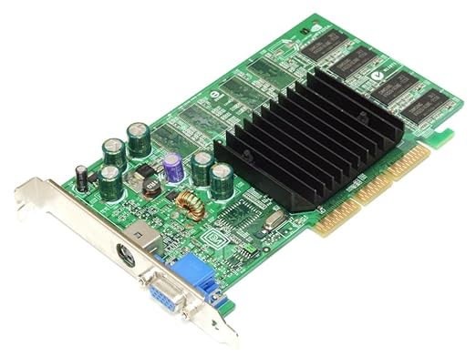 MSI MS-8911 nVidia GeForce FX5200 64MB DDR AGP Video Card Grafikkarte 20018322 (Generalüberholt)