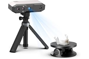 Revopoint MINI 2 3D Scanner for 3D Printing Handheld, Up to 0.02mm Precision, Industrial Blue Light, Full Color Model Scanning for Small Objects, Compatible with Win/Android/iOS/macOS, Advanced