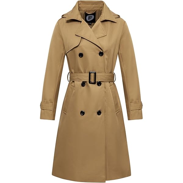 DOUBLE SHADE TRENCH COAT(－) Water-Repellant Long Double-Breasted Trench Coat | RW&CO.