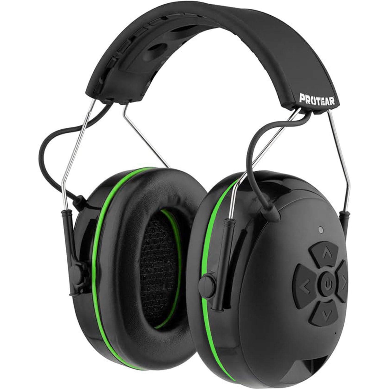 PROTEAR Bluetooth 5.4 Ear Defenders Adults,with Integrated Microphone, High-Fidelity Speakers,120H+Playtime, Ideal Noise Cancelling Headphones for Mowing, Workshop,Carpenter, SNR 30dB, (Upgraded)