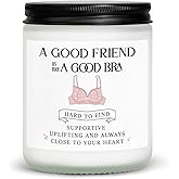 Best Friends Birthday Gifts for Women, Friendship Gifts for Friends Female, Christmas Presents for Soul Sister, Bestie, BFF, 7oz Soy Wax Handmade Natural Lavender Scented