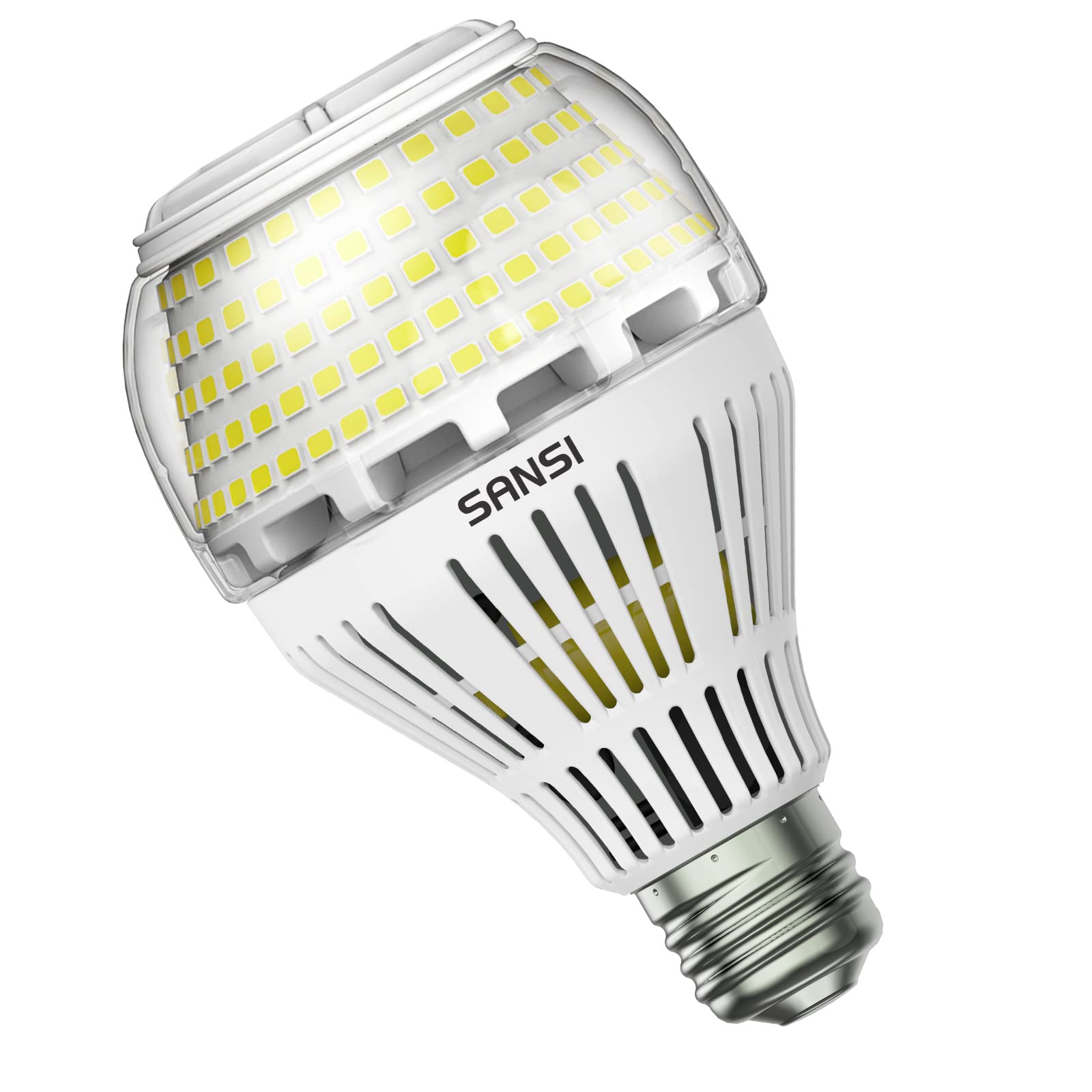SANSI 30W E27 LED Light Bulb Daylight White 5000K, 450W Incandescent Bulb Equivalent 5000LM Super Bright, Energy Saving Edison Screw LED Bulb 240° Beam Angle for Large Area Ceiling Lighting