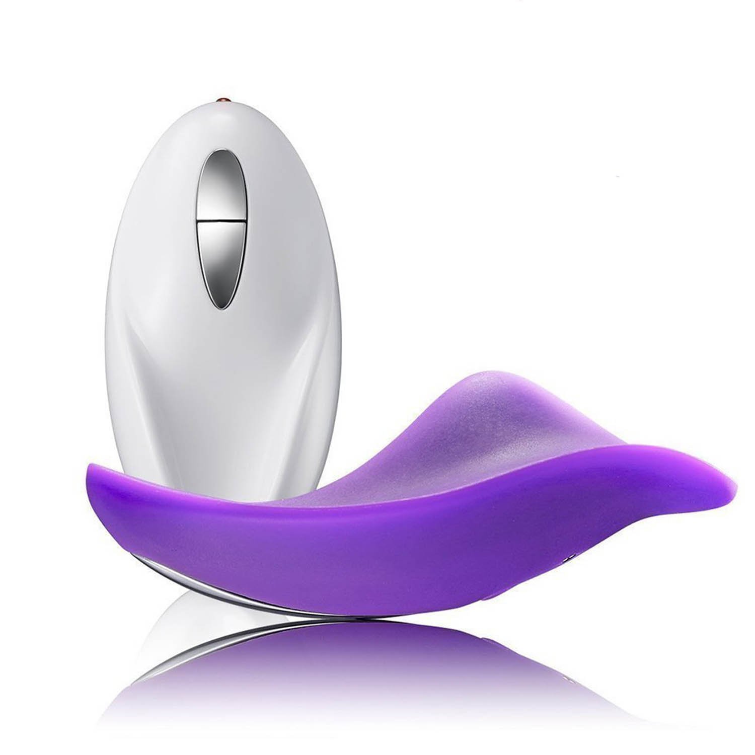 [50% OFF] Auflegevibrator für Sie Stimulation der Klitoris mit Fernbedienung, Klein Klitorisstimulator Klitoris Vibrator Panty Pleasure