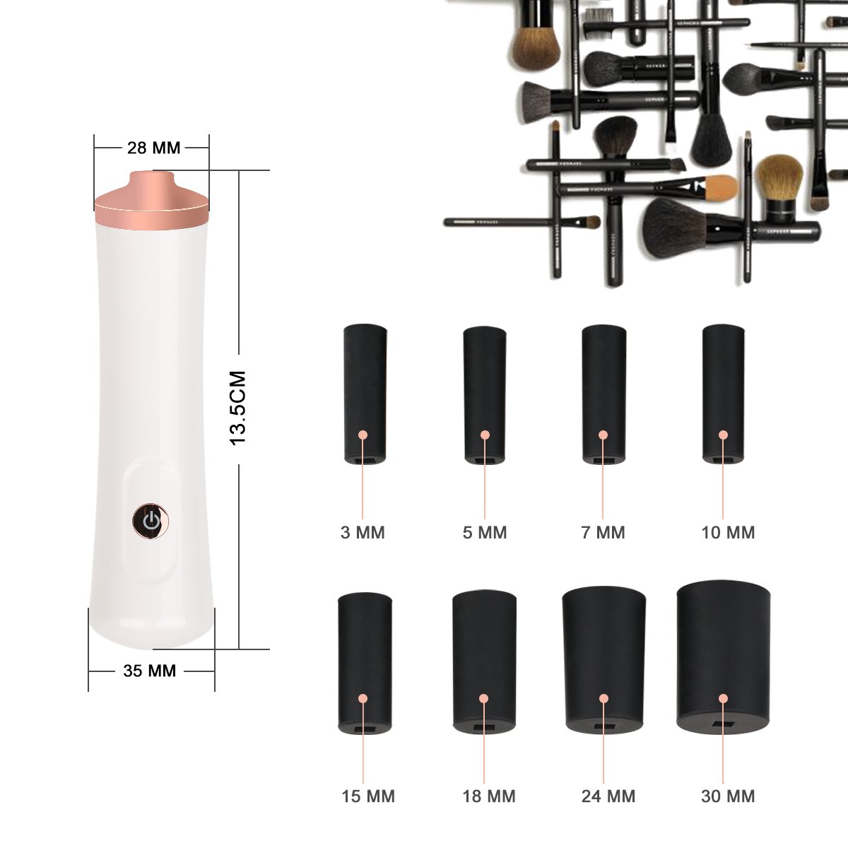 INKERSCOOP Shower Filter Hard Water, 12-Stage Shower Filter Deep Water Purifier, Shower Water Filter 4 Replaceable Filter Cartridges, Remove Chlorine, Heavy Metal Harmful Substances