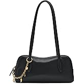 Madewell, Women's Mini E/W Satchel Shoulder w/Charm, True Black, One Size