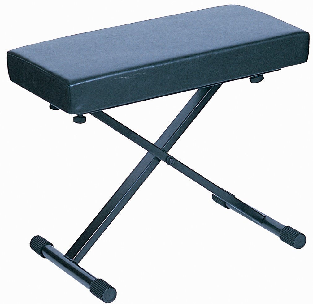 Kinsman KDT5505 Keyboard Bench, Black