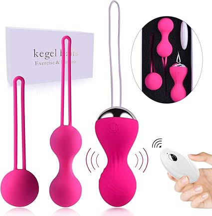 Kegel Exercise Weights For Women Kegel Balls For Beginners Advanced Pelvic Floor Exercises Silicone Kegel Balls For Tightening With 3 Weights For