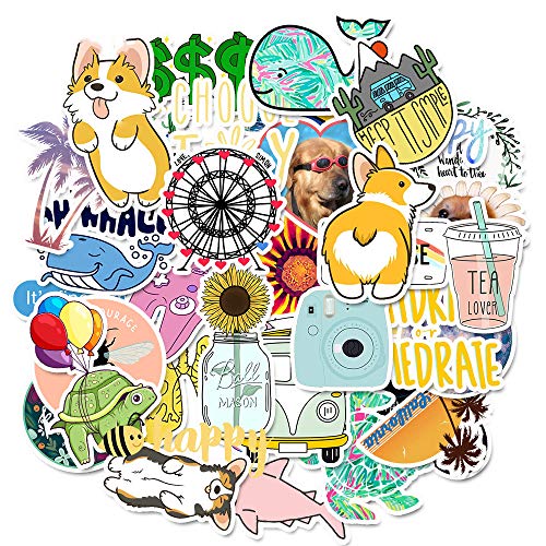 image for Travel Stickers VISO Stickers, Doraking 50PCS Travel Waterproof Sticke