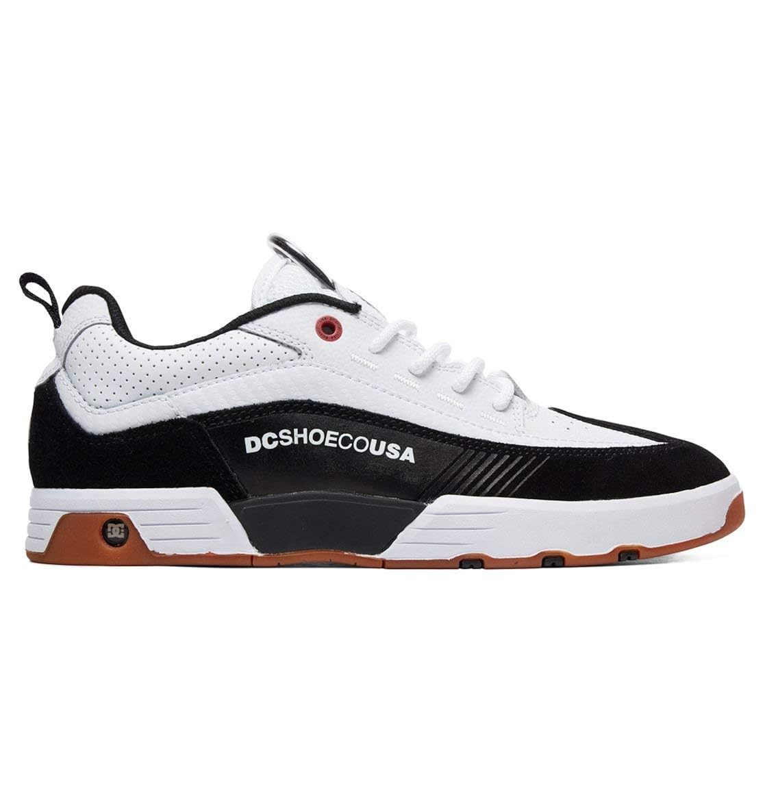 Skate S Slim 98 Legacy Mens Shoes DC Shoes 10.5 Red/B