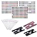 3-Pack Essential Oils Opener Remove Bottle Caps and Roller Balls Easily, Multi-Color Key Tools Includes Labels Nice Gift Idea by HABOM