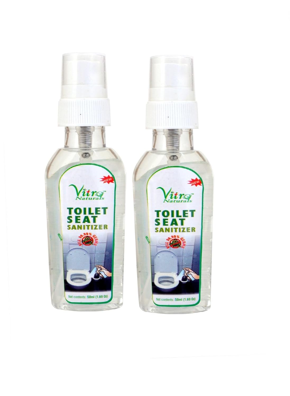 Vitro Naturals Toilet Seat Sanitizer (Pack of 2) Amazon.in Health & Personal Care