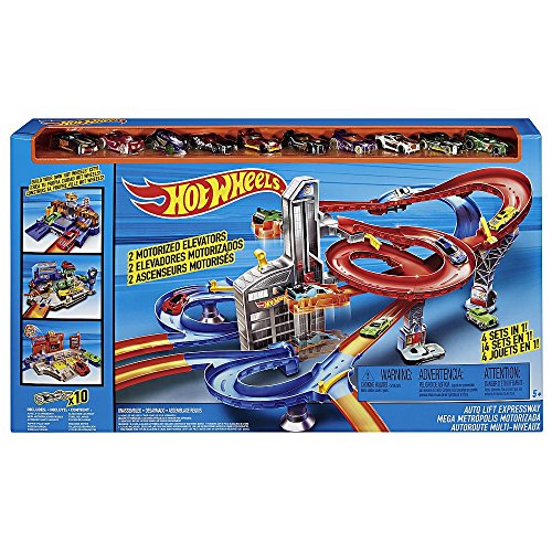 Hot Wheels Auto Lift Expressway Play Set