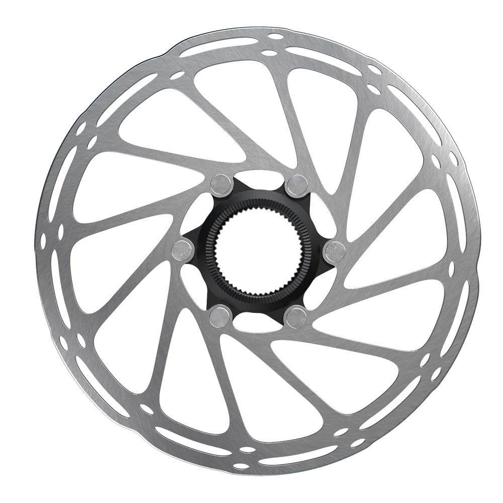 SRAM Unisex's Rotor Centerline Rounded, Silver, 140mm