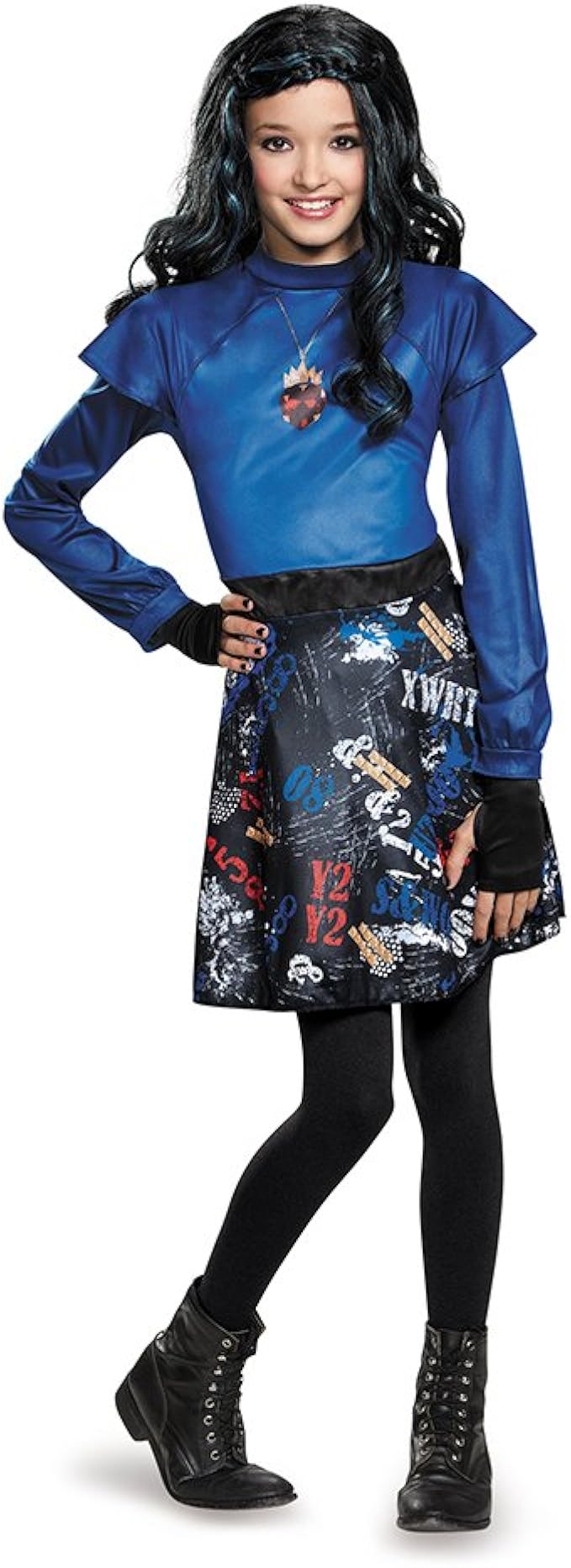 Disguise Evie Descendants Girls Halloween Costume M (78) Amazon.de Bekleidung