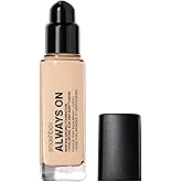 Smashbox Always On Skin-Balancing Foundation | Medium-To-Full Coverage Foundation | Hyaluronic Acid with a Natural-Looking, Second-Skin Finish, 1 Fl Oz