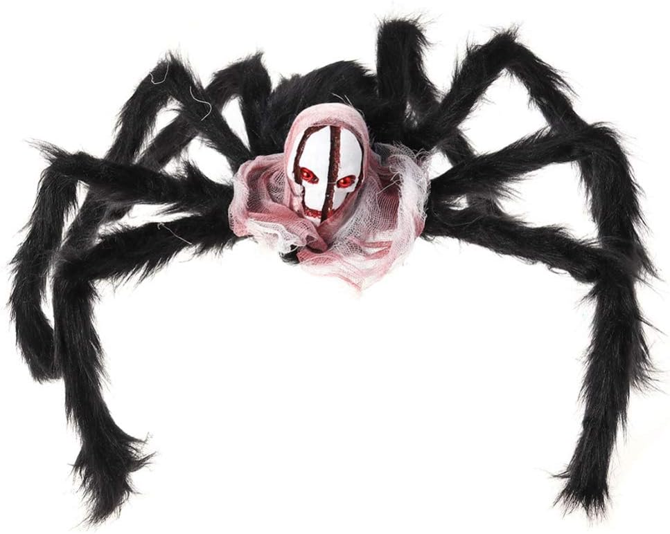 Winomo 2 Stück Halloween Spinne Plüsch Spielzeug Halloween