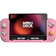 CRKD Nitro Deck - Professional Handheld Deck with Zero Stick Drift for Nintendo Switch and Switch OLED (Retro Pink - Nostalgia Collection)