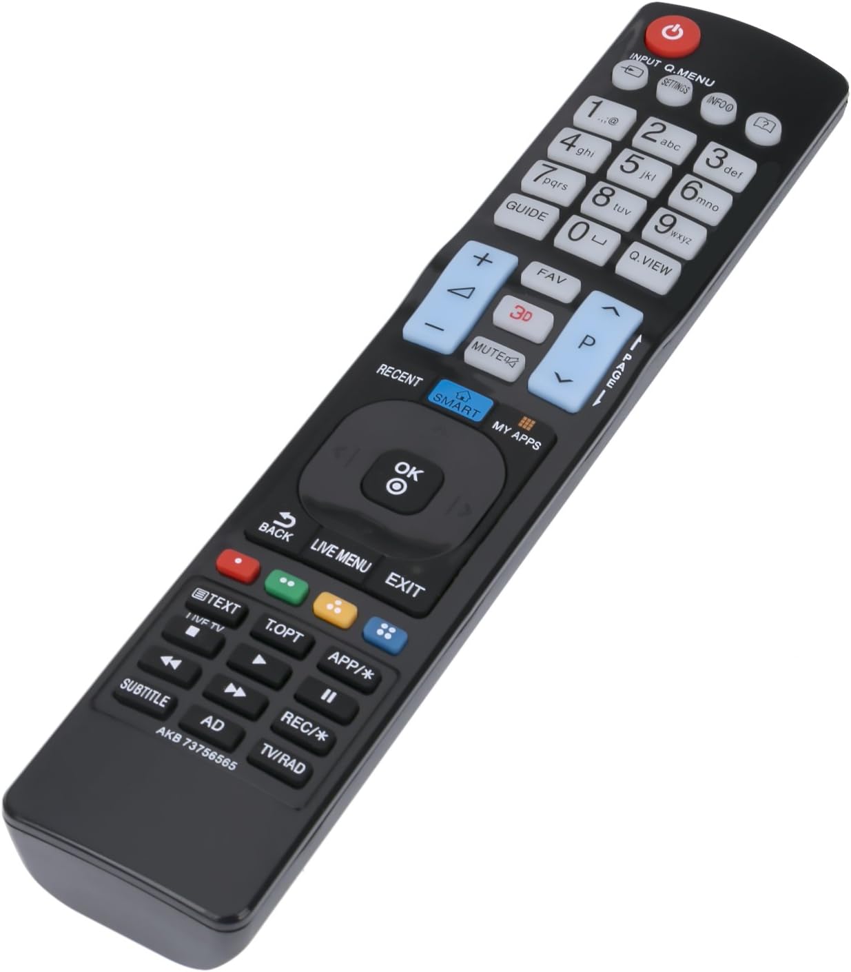 VINABTY AKB73756565 Remote Control Replacement fit for LG TV 42lb652v-za 42LB630V-ZA 42lb631v-zl 55lb630v-za 55lb631v-zl 32lb650v-za 32lb652v-za32lb 653v-zk 32lb650v-ze 32lb650v-zn 39lb650v-za - Image 4