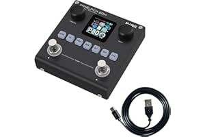 M-VAVE ANN Blackbox Guitar Pedal 80 Editable Presets Reverb Delay Boost Black Box with 6 Effect Modules AMP CAB BT Audio With APP Create Paremeters