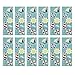 144 Piece Nautical Party Supplies: 12 Pencils 12 Sticker Sheets 48 Erasers and 72 Tattoos, Blue Toys Ahoy Decorations Decorative Fish Starfish Sea Shells Anchor Theme for Baby Shower Birthday Wedding