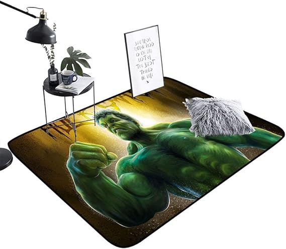 Amazon.com : Avengers Superhero Hulk Bathroom Bath mat Presents Decor