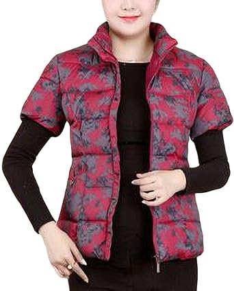 short sleeve down vests