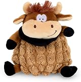 Petface Farmyard Buddies Chunky Cow Plush Dog Toy