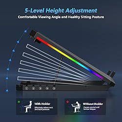 Trullypine Laptop Cooling Pad with 12 Quiet