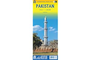 Pakistan Travel Reference Map 1:1,2M 3rd Edition - 2025
