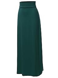 A2Y Basic Foldable High Waist Floor Length Maxi