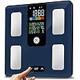 GE Smart Scale for Body Fat: Weight Scales with BMI Muscle Mass Button Function 500lbs Digital Bathroom Weight Machine Body Composition Monitor 11.8" Platform Accurate Weighing Health Analyzer