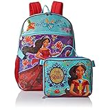 Disney Girls' Elena Backpack with Lunch, Purple