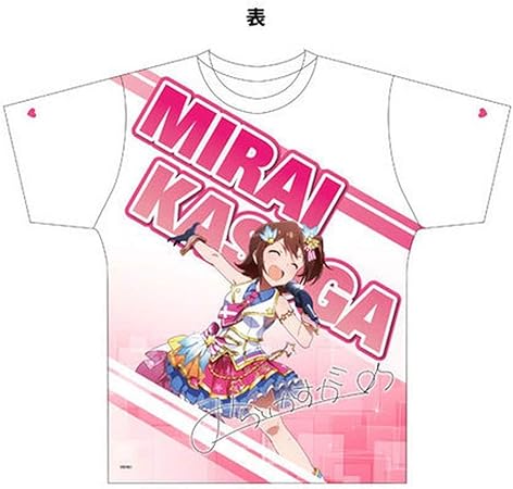 Amazon アイドルマスターミリオンライブ 両面 フルグラフィックtシャツ 春日未来 Lサイズ おもちゃ おもちゃ