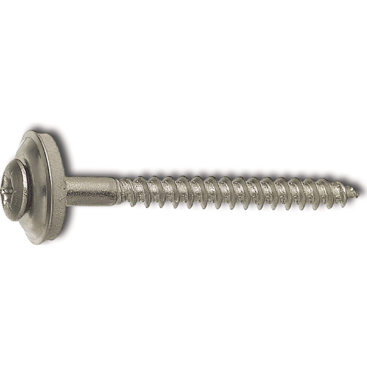 Dresselhaus 0/3516/000/4,5/35/ /02 Spengler Screws A2 with I-Star I 20 with Grey Sealing Washer 2-Piece Similar to DIN 7995, 35 mm, Set of 100