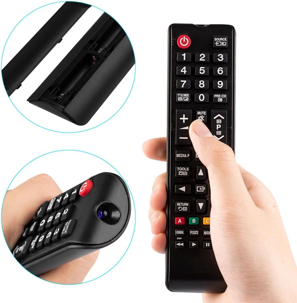 Universal Remote Control for Samsung-TV-Remote All Samsung LCD LED HDTV 3D Smart TVs Models: Home Audio & Theater