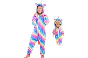 FZOSM Cute Girls Unicorn Halloween Costume Cosplay Onesie