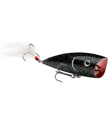 Amazon.com : Megabass PopMax Topwater Fishing Lure - Black Orochi
